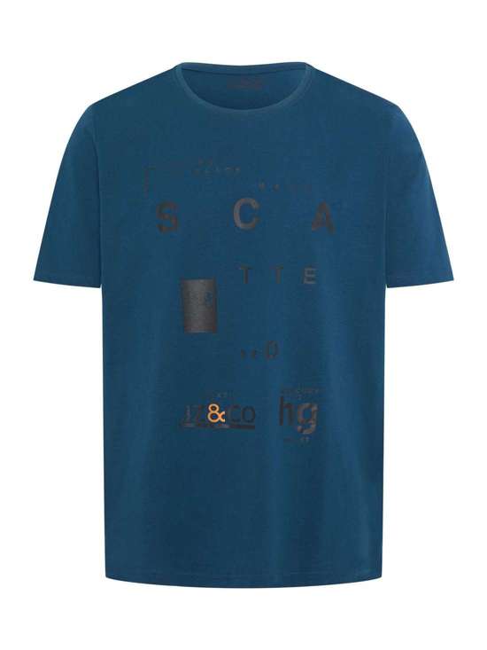 синий разноцветный