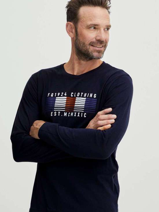 морской синий с рисунком