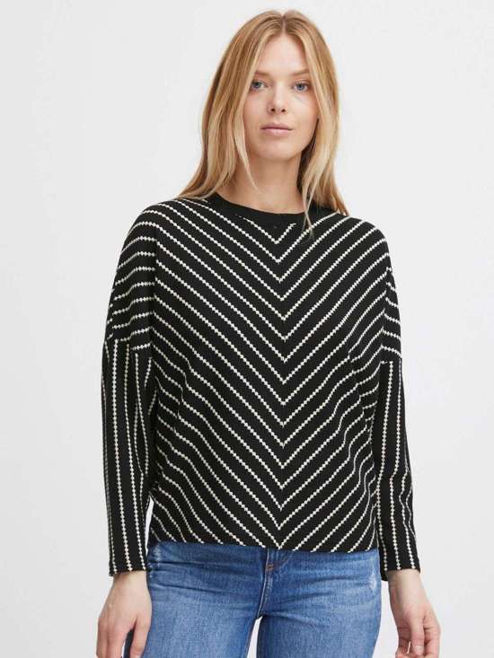 чёрный с рисунком