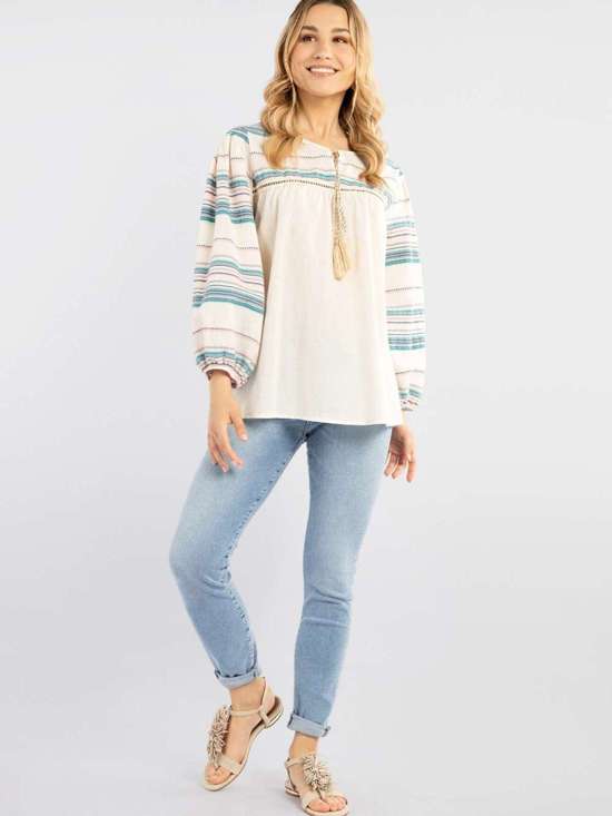 ярко-розовый в полоску