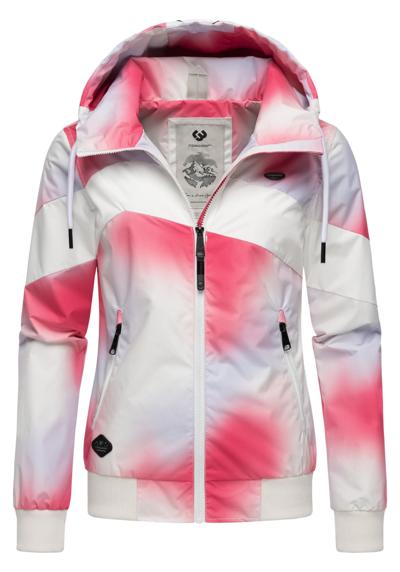 красный узорчатый