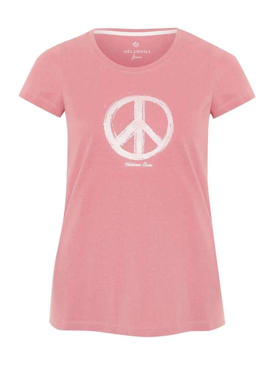 ярко-розовый с рисунком