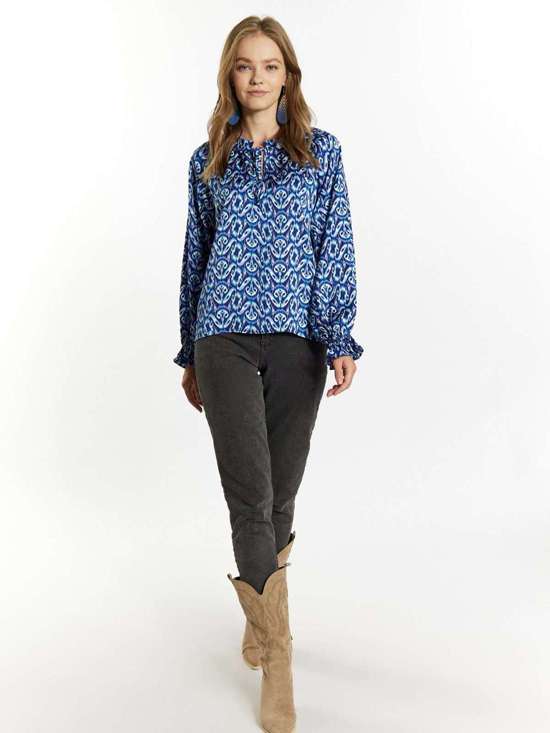 mehrfarbig gemustert