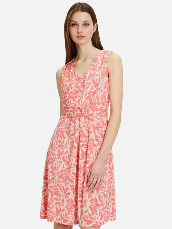 rosa beige gemustert