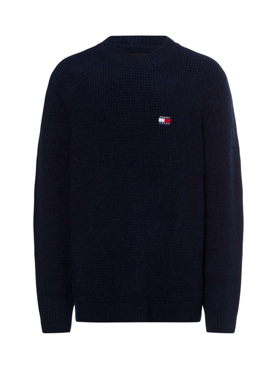 Свитер с круглым вырезом