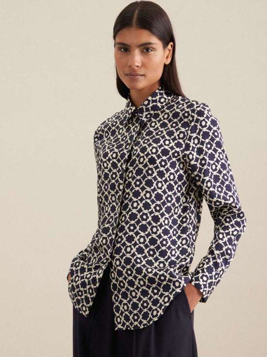 синий разноцветный