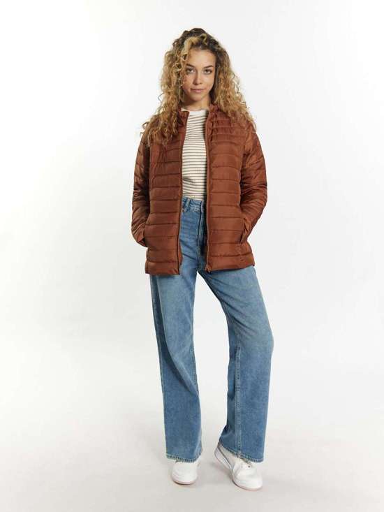 коричневый в полоску