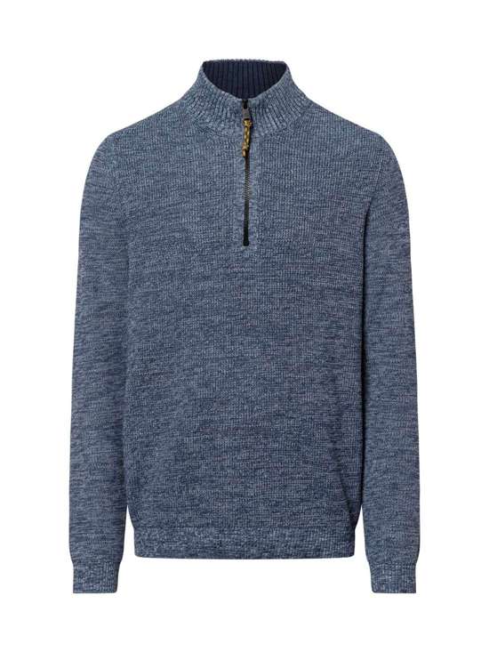 синий меланж