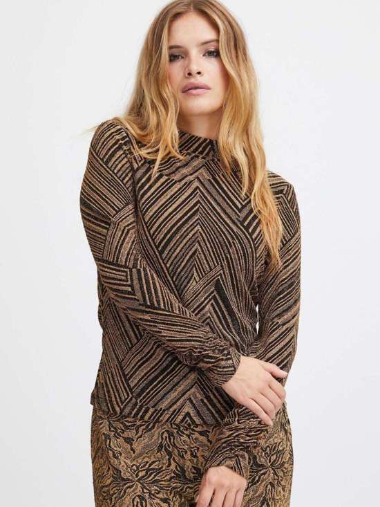 золотой узорчатый