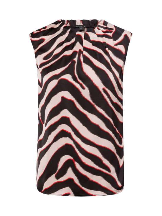 schwarz nude gemustert