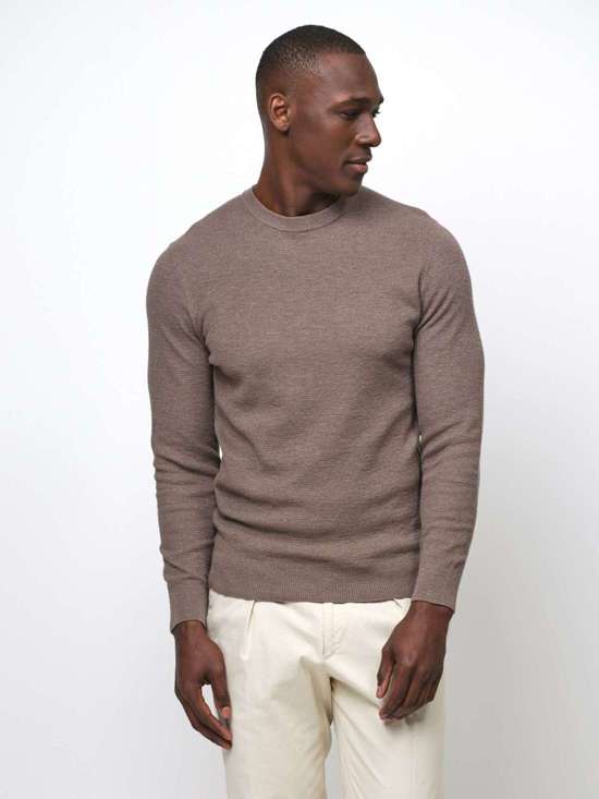 коричневый меланж