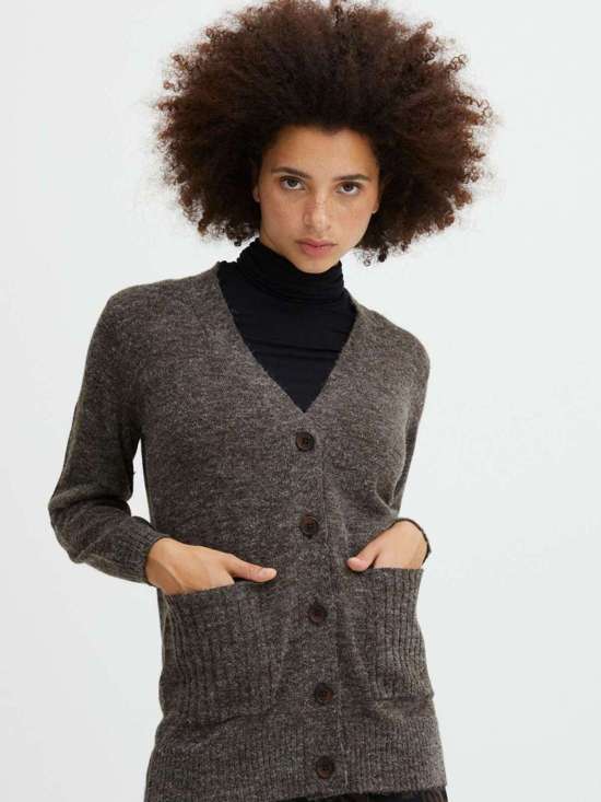 коричневый меланж