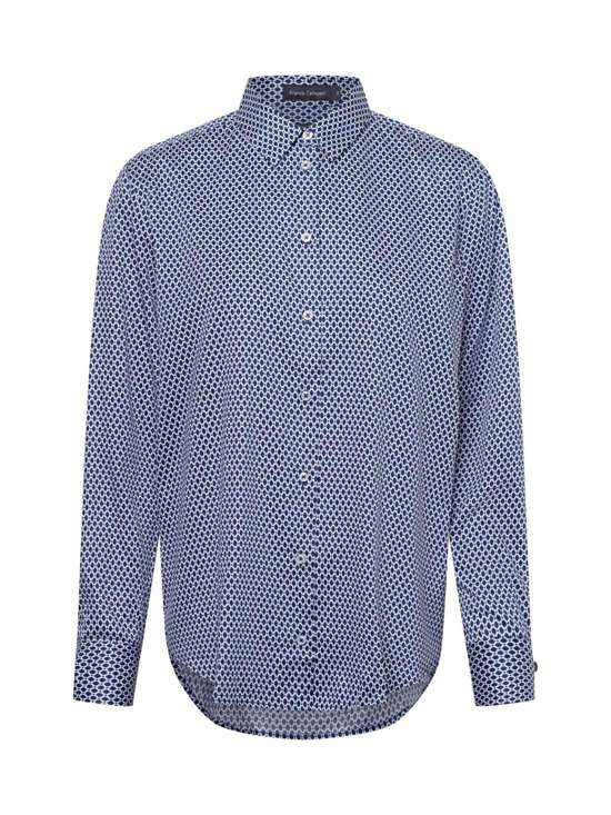 marine weiß gemustert