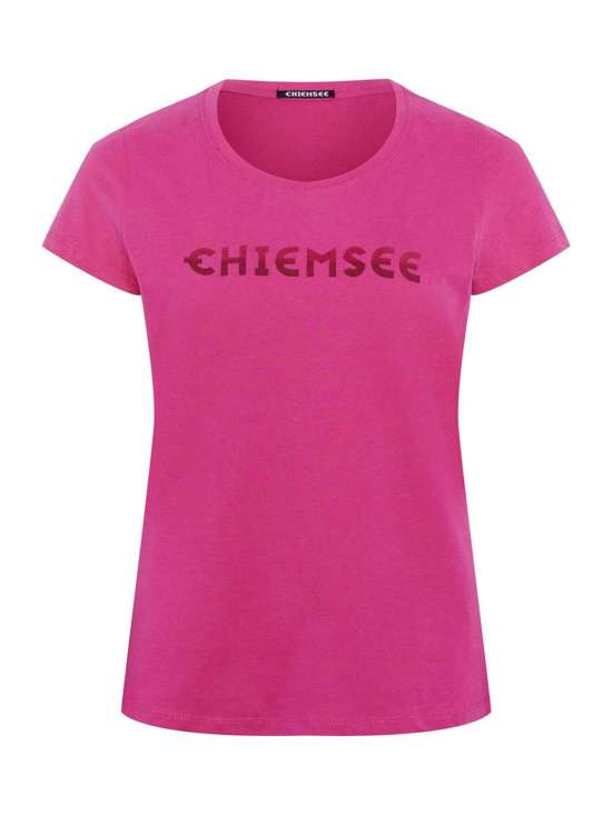 ярко-розовый с рисунком