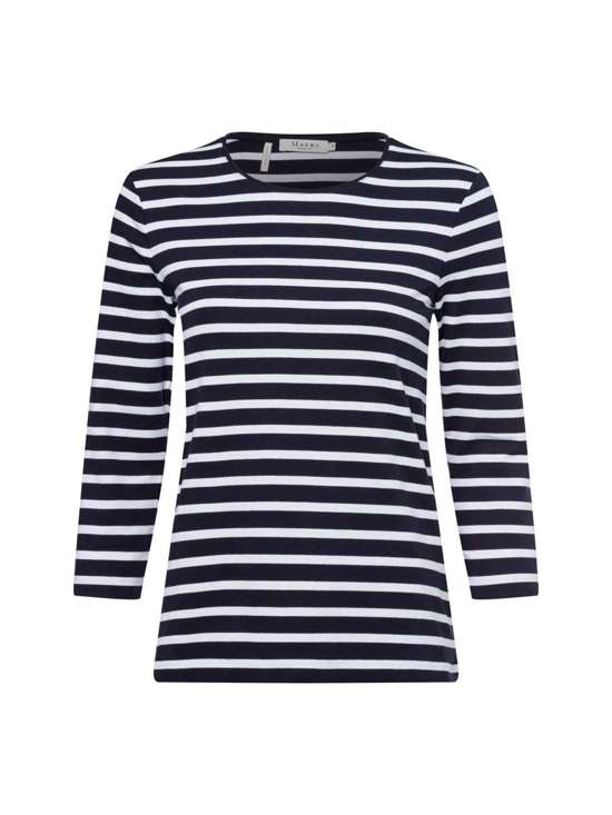 marine weiß gestreift