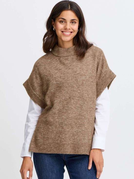 коричневый меланж