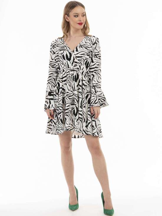 чёрный с рисунком