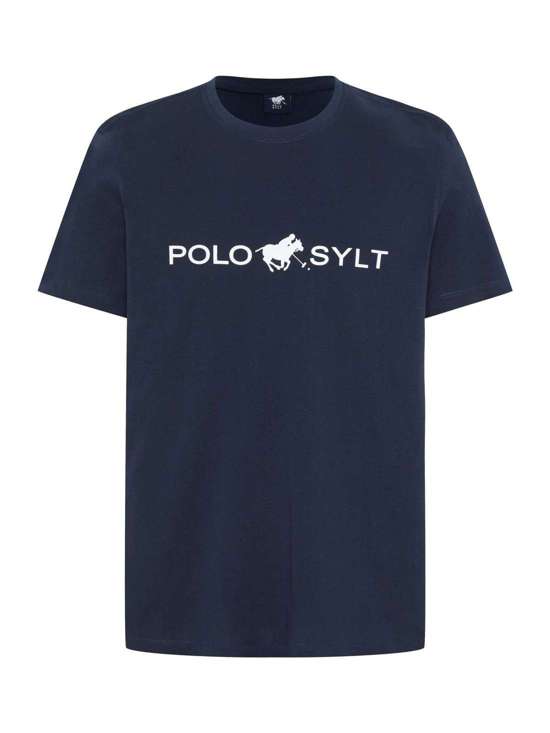 marine blau bedruckt