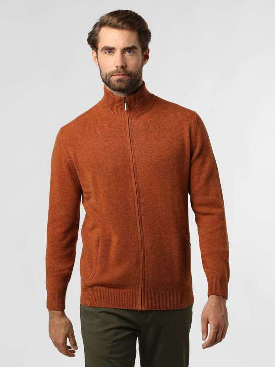 оранжевый мелированный