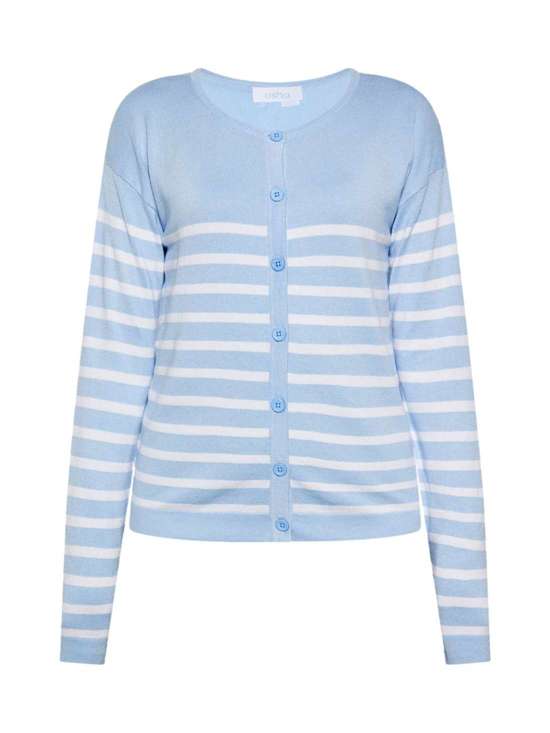 синий полосатый