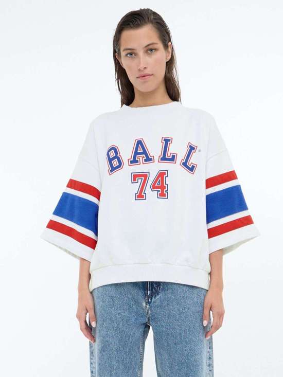 синий узорчатый