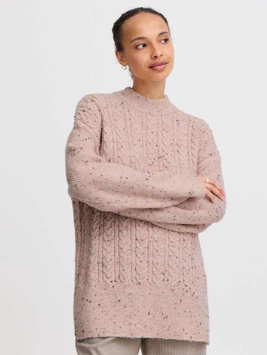 розовый мелированный