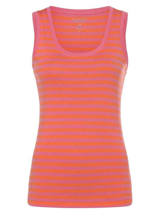 pink orange gestreift