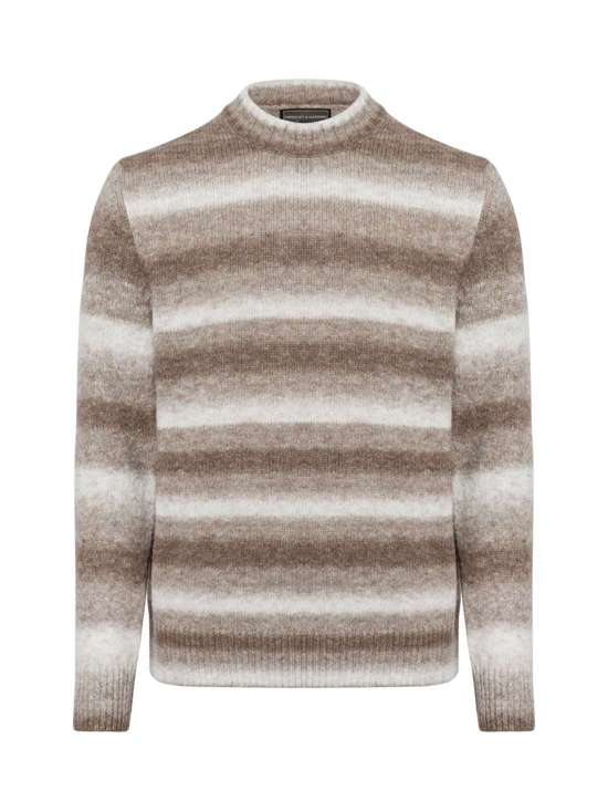 beige braun gestreift