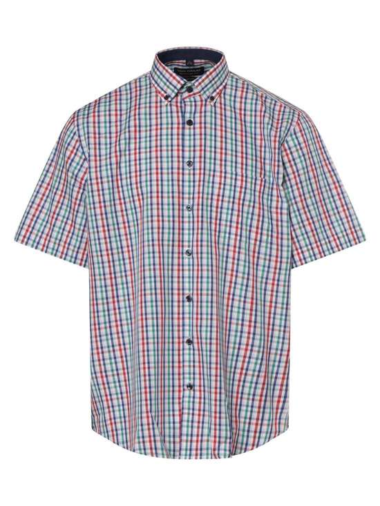 mehrfarbig weiß kariert