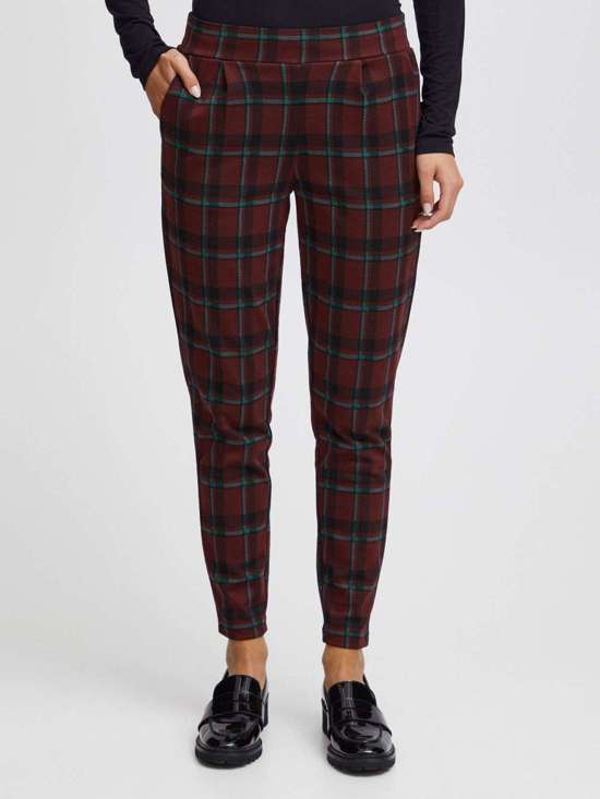 красный в клетку