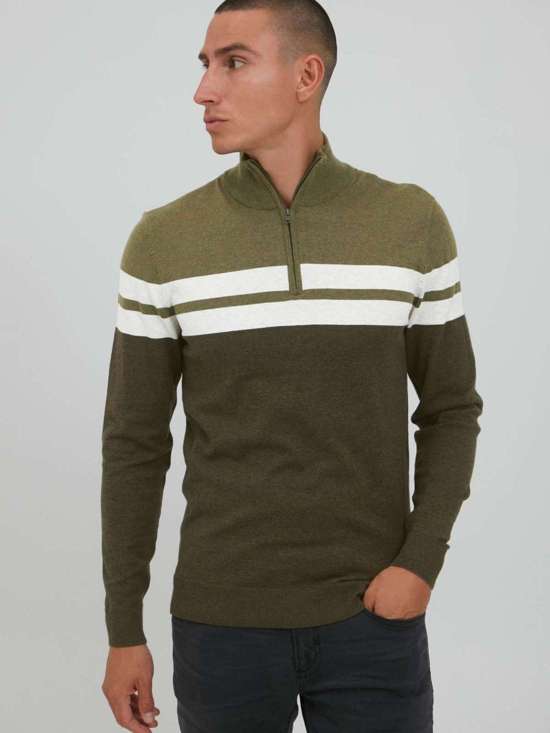 зеленый в полоску