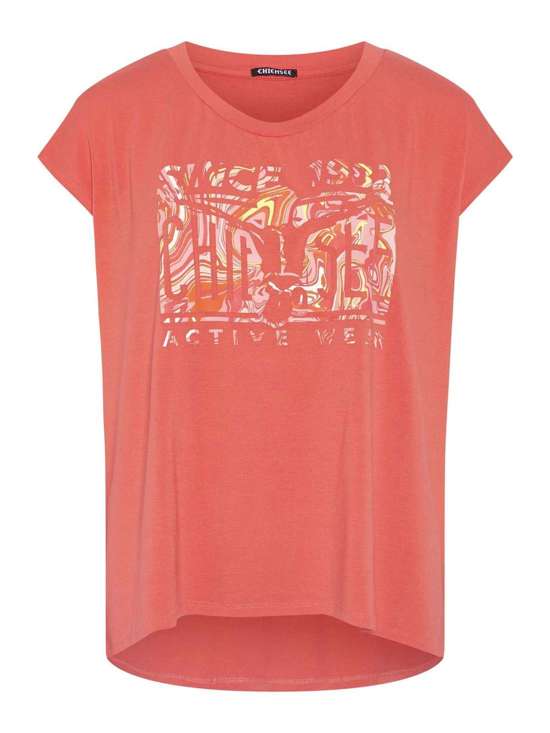 красный с рисунком