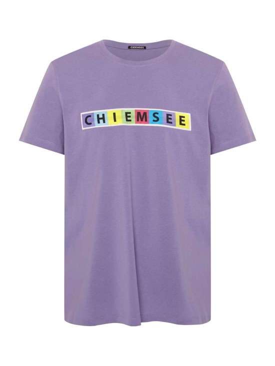 лиловый с рисунком