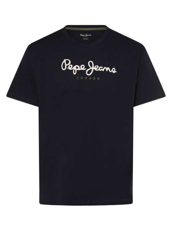 морской синий с рисунком