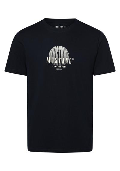 морской синий с рисунком