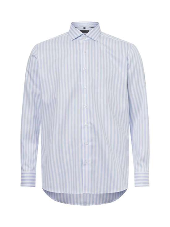 светло-синий полосатый