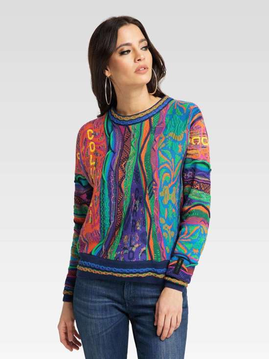 синий полосатый