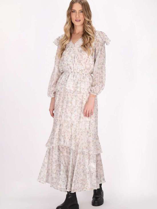 коричневый в рисунком