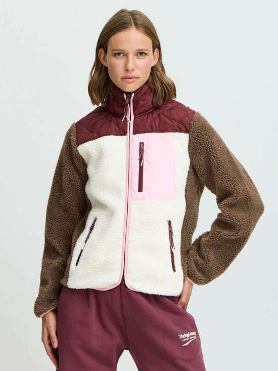 mehrfarbig gemustert