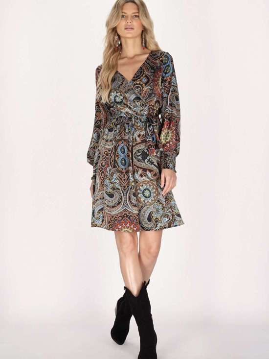 чёрный с рисунком