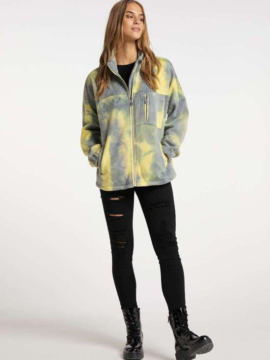 желтый узорчатый