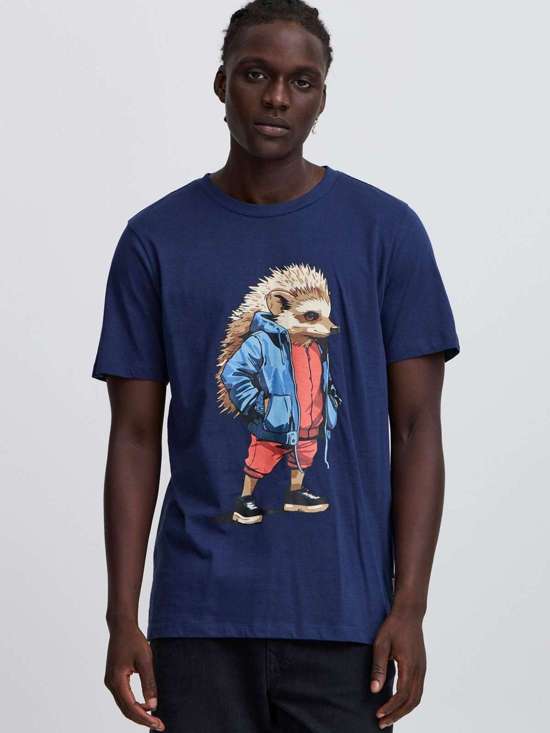 синий разноцветный