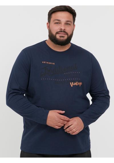 синий с рисунком