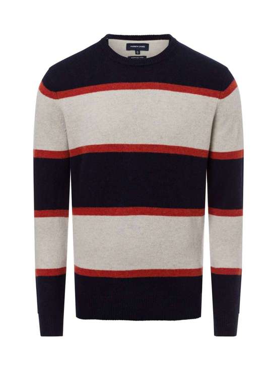 синий в полоску