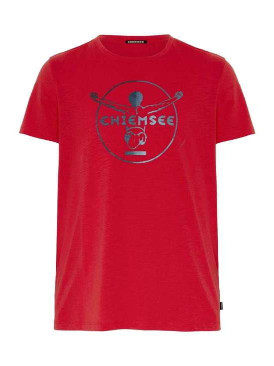 красный с рисунком