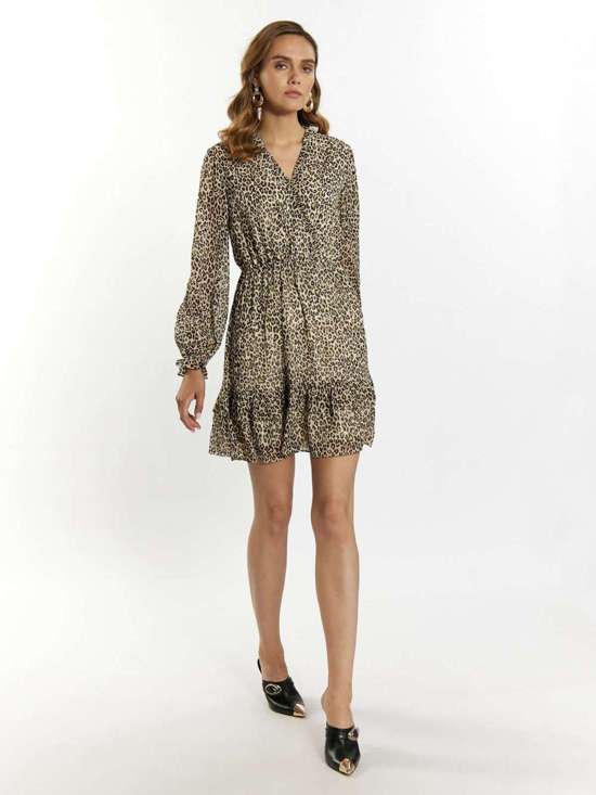 mehrfarbig gemustert