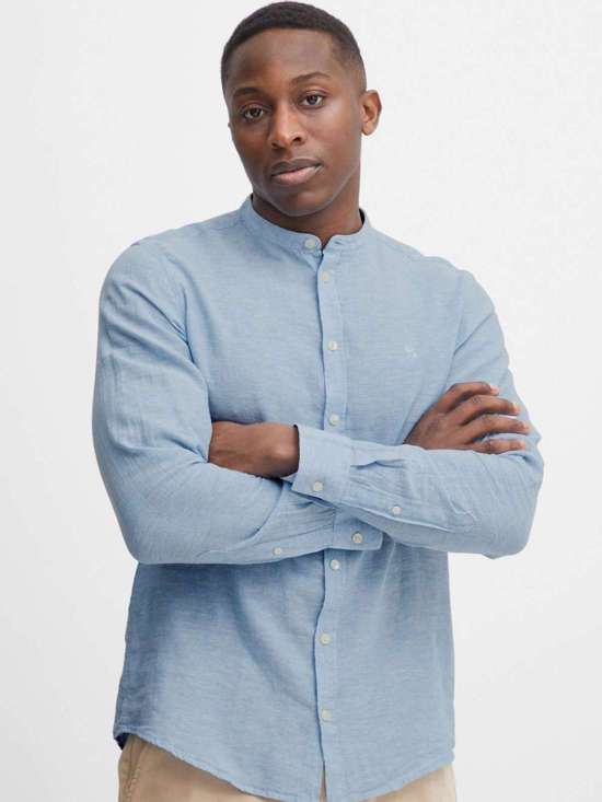 синий меланж