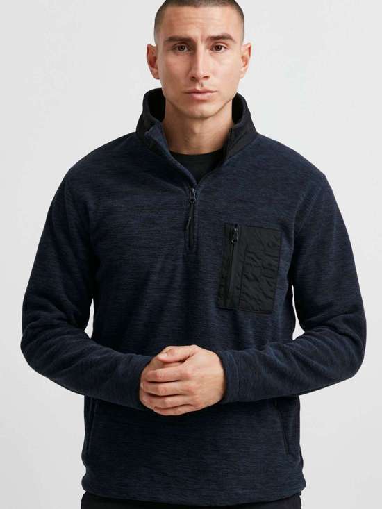 синий меланж