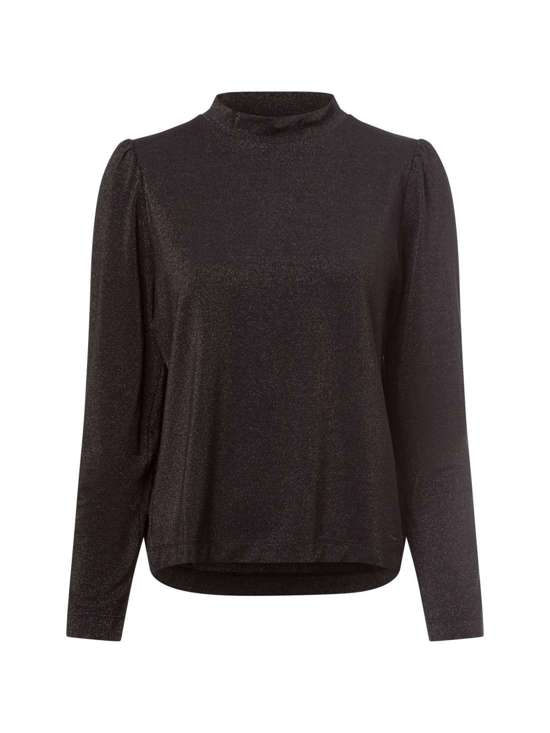 schwarz silber meliert