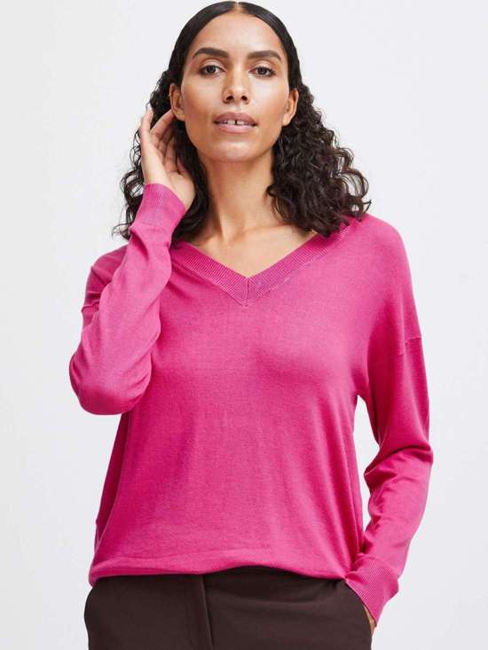 ярко-розовый узорчатый